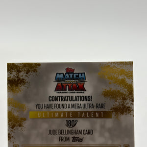 Match Attax 2024-25 Jude Bellingham El Maestro De Madrid UTB-JB FRENLY BRICKS - Open 7 Days