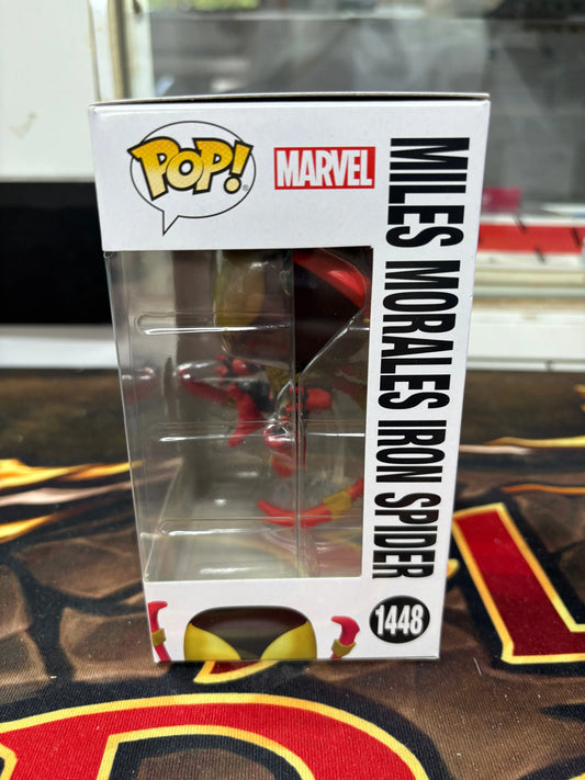 Funko Pop! Vinyl: Marvel - Miles Morales Iron Spider #1448 FRENLY BRICKS - Open 7 Days