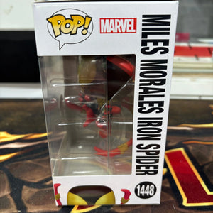 Funko Pop! Vinyl: Marvel - Miles Morales Iron Spider #1448 FRENLY BRICKS - Open 7 Days