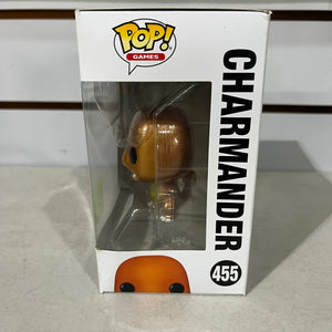 Funko Pop! CHARMANDER #455 Pokemon Metallic 2022 Summer Con Exclusive FRENLY BRICKS - Open 7 Days
