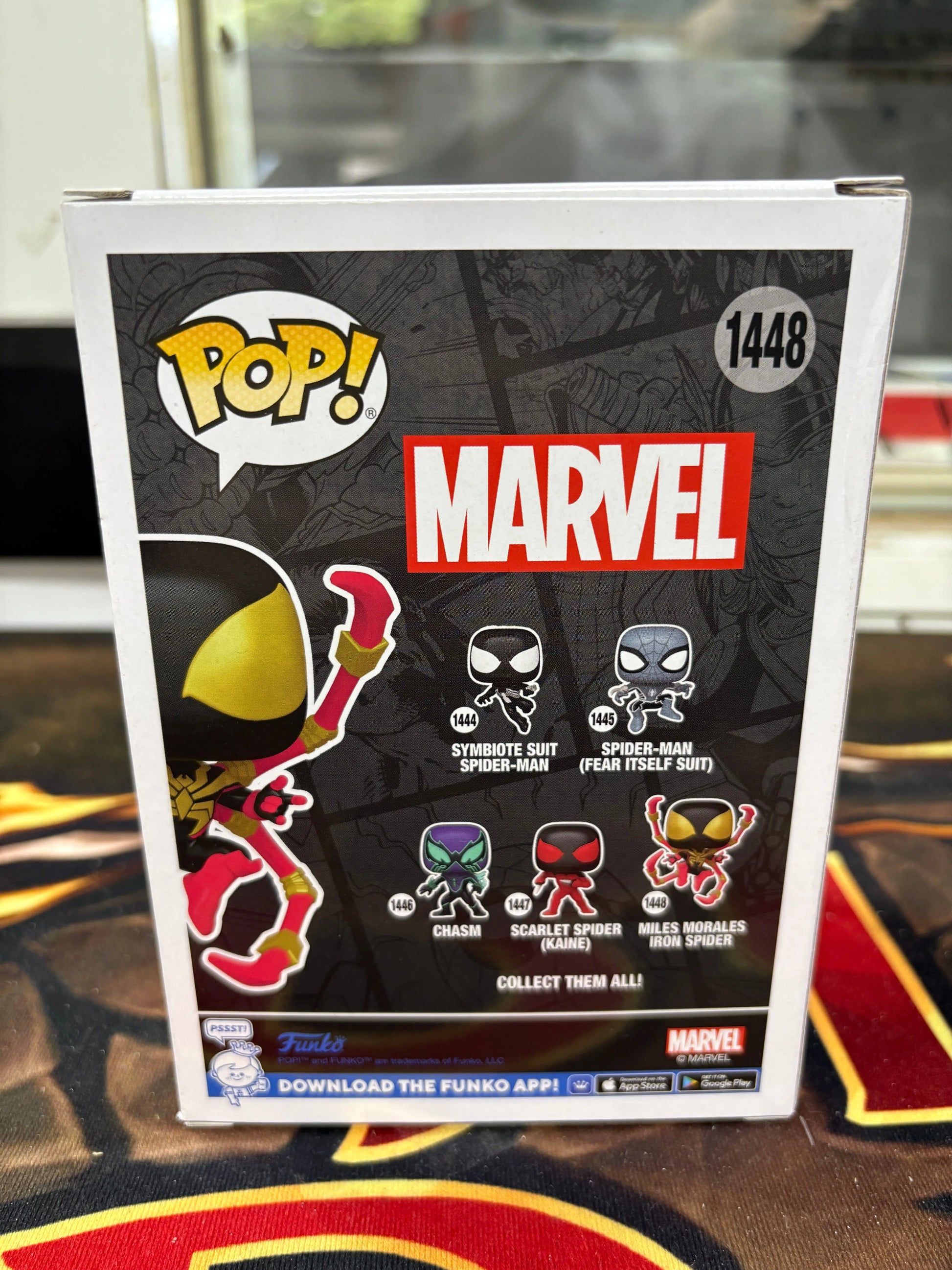 Funko Pop! Vinyl: Marvel - Miles Morales Iron Spider #1448 FRENLY BRICKS - Open 7 Days