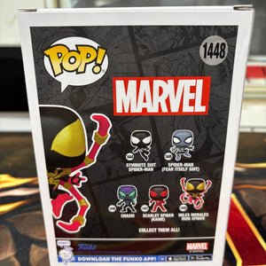 Funko Pop! Vinyl: Marvel - Miles Morales Iron Spider #1448 FRENLY BRICKS - Open 7 Days