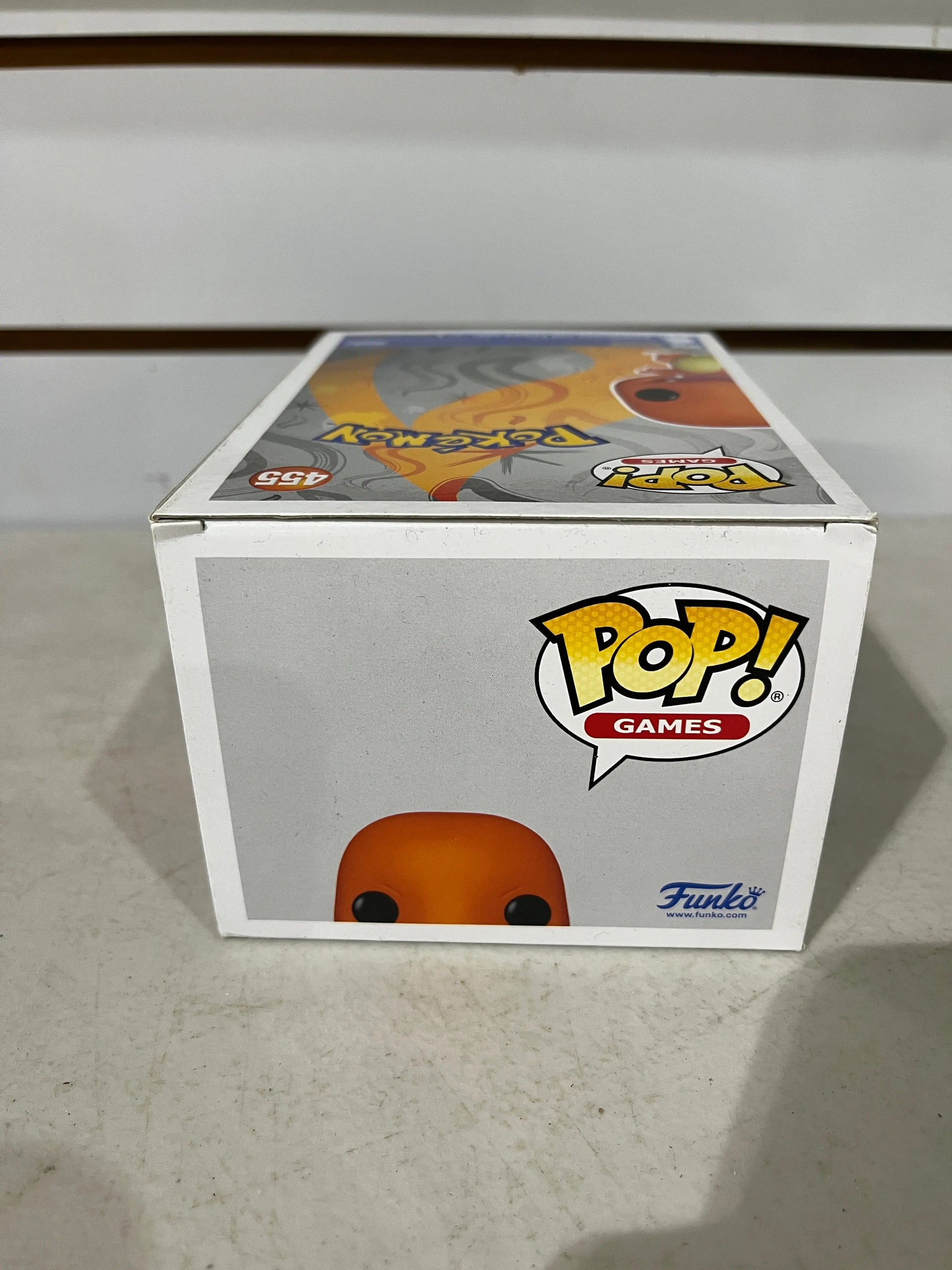 Funko Pop! CHARMANDER #455 Pokemon Metallic 2022 Summer Con Exclusive FRENLY BRICKS - Open 7 Days