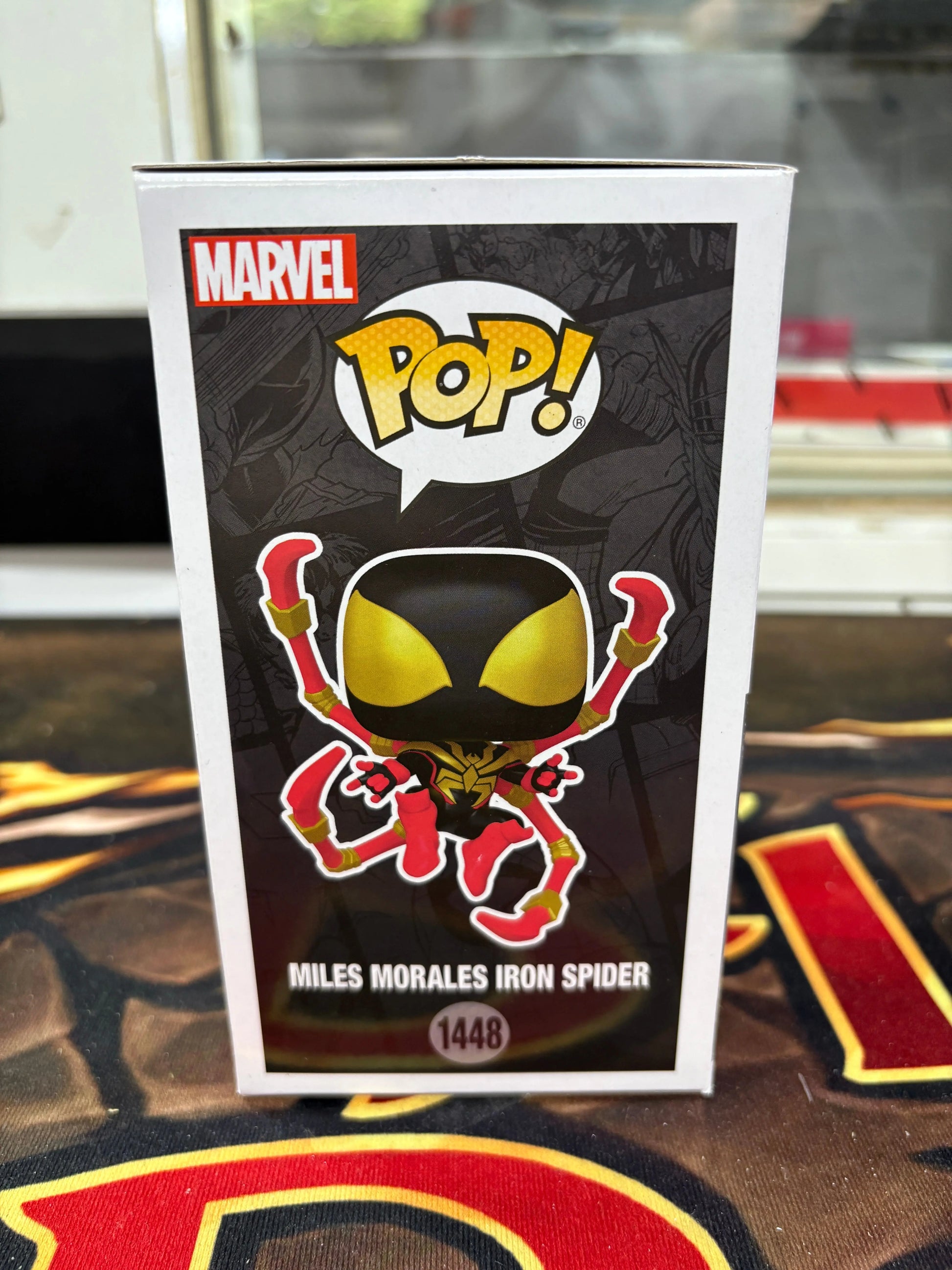 Funko Pop! Vinyl: Marvel - Miles Morales Iron Spider #1448 FRENLY BRICKS - Open 7 Days