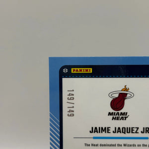 2024-25 Donruss Optic Lime Green #22 Jaime Jaquez Jr. 149/149 HEAT FRENLY BRICKS - Open 7 Days