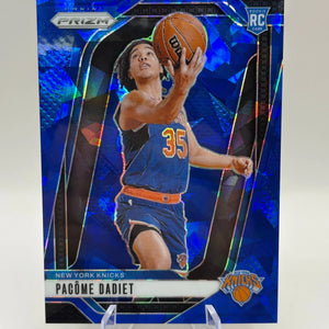 2024-25 Panini Prizm Basketball - Pacome Dadiet #259 077/125 Blue Ice FRENLY BRICKS - Open 7 Days