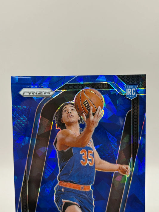 2024-25 Panini Prizm Basketball - Pacome Dadiet #259 077/125 Blue Ice FRENLY BRICKS - Open 7 Days