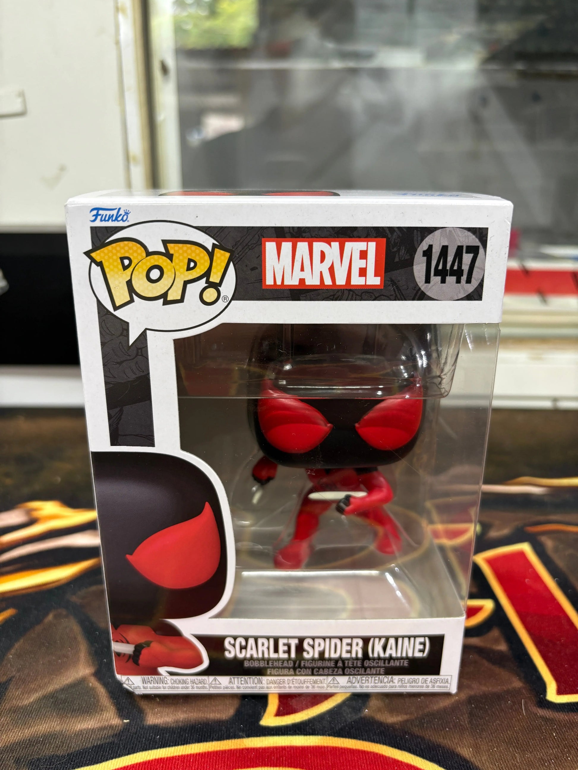 Funko Pop! Vinyl: Marvel - Scarlet Spider (Kaine) #1447 FRENLY BRICKS - Open 7 Days