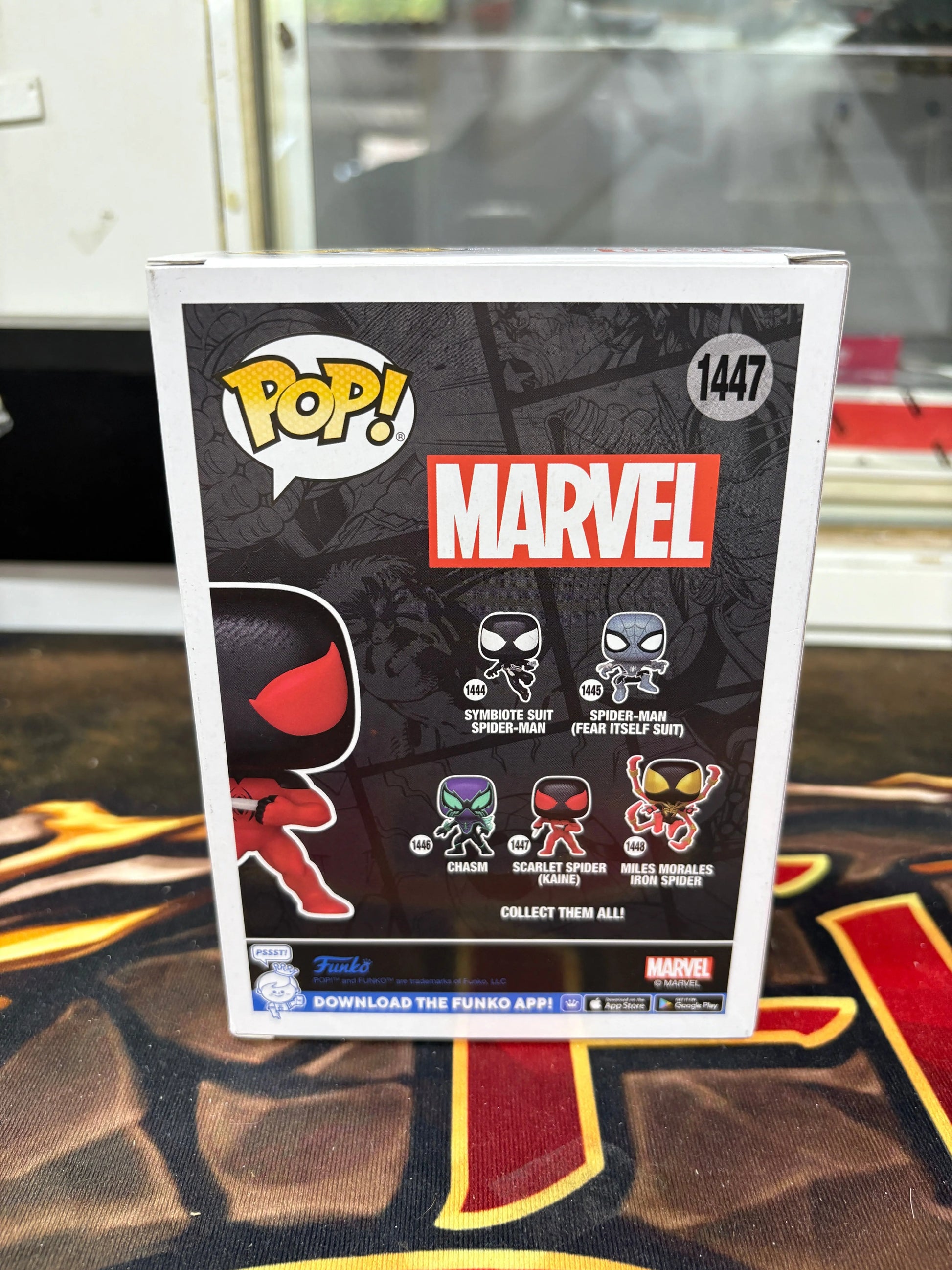 Funko Pop! Vinyl: Marvel - Scarlet Spider (Kaine) #1447 FRENLY BRICKS - Open 7 Days