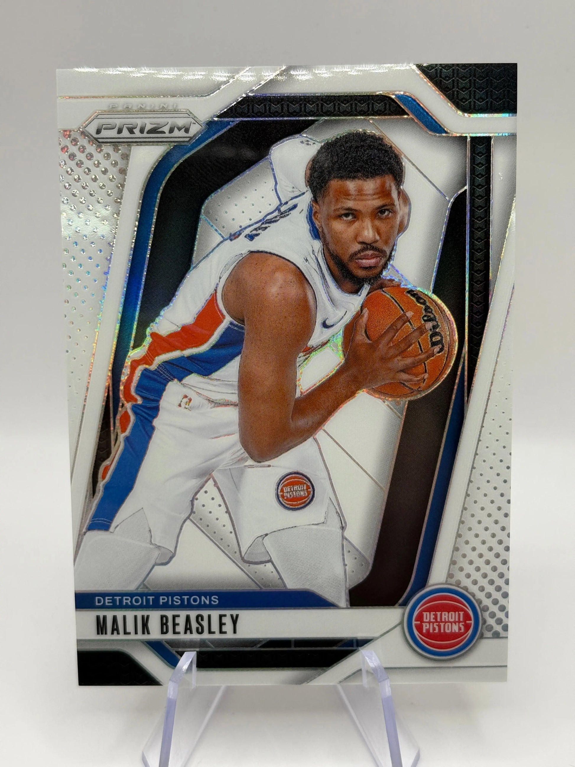 2024-25 Panini Prizm Basketball - Malik Beasley #211 055/175 White FRENLY BRICKS - Open 7 Days