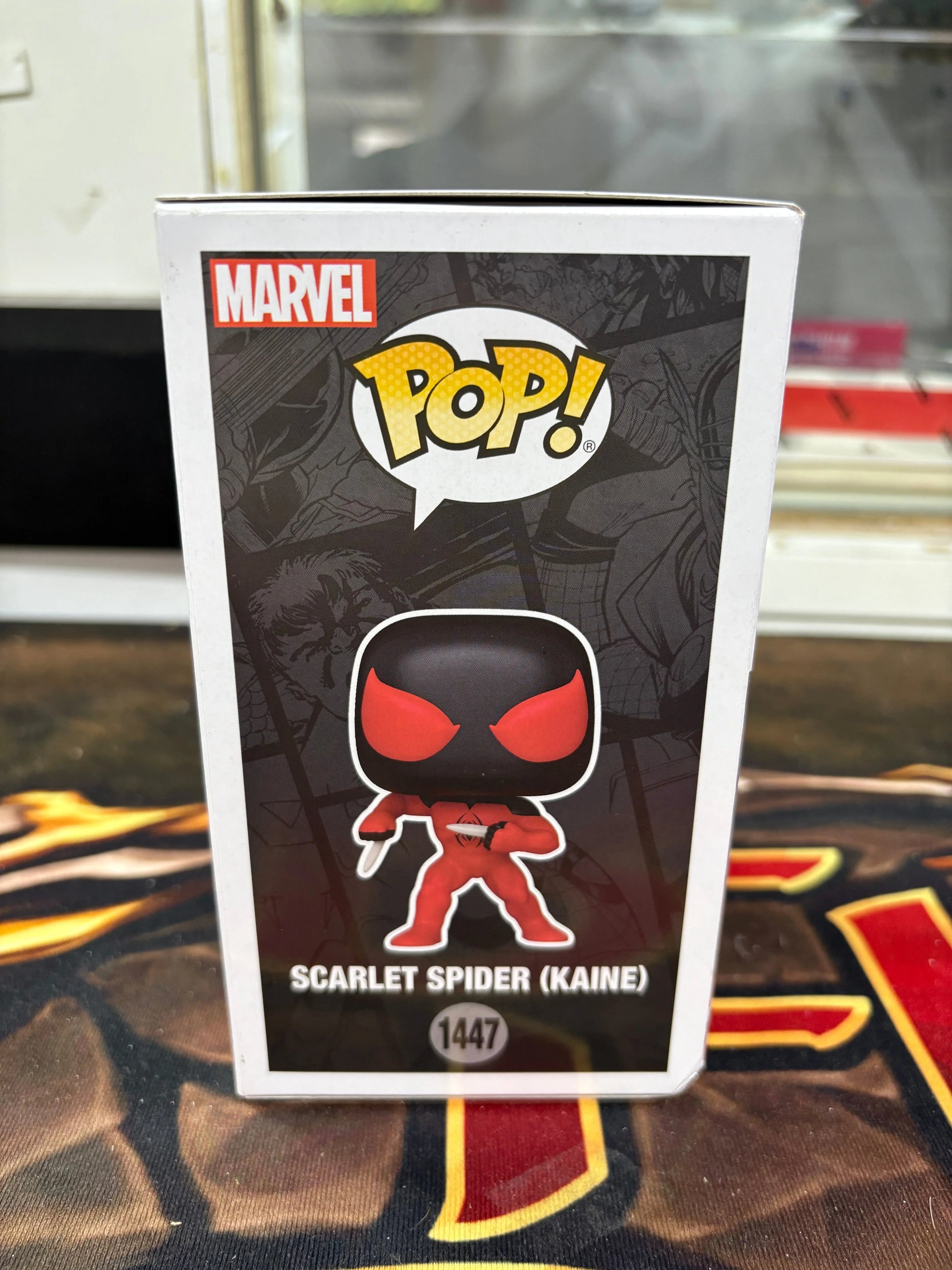 Funko Pop! Vinyl: Marvel - Scarlet Spider (Kaine) #1447 FRENLY BRICKS - Open 7 Days