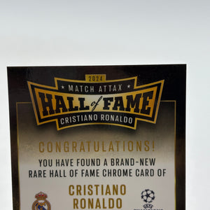 2024-25 Match Attax Hall Of Fame Cristiano Ronaldo FRENLY BRICKS - Open 7 Days