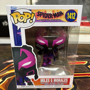 Funko Pop! Marvel  #1412 Across The Spiderverse  Miles G Morales FRENLY BRICKS - Open 7 Days