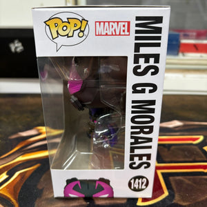 Funko Pop! Marvel  #1412 Across The Spiderverse  Miles G Morales FRENLY BRICKS - Open 7 Days