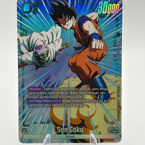 Dragon Ball Super Fusion World - Son Goku FB03-064 SR* Alt Art Nm FRENLY BRICKS - Open 7 Days