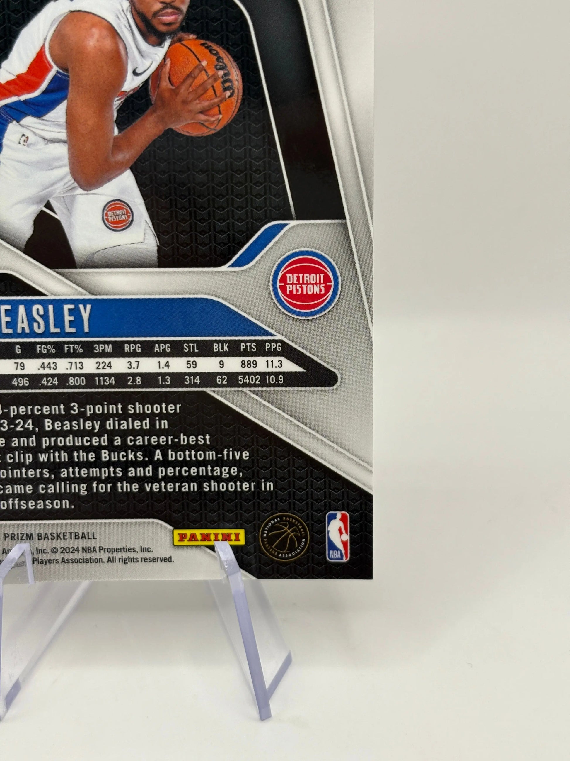 2024-25 Panini Prizm Basketball - Malik Beasley #211 055/175 White FRENLY BRICKS - Open 7 Days