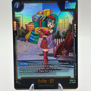 Dragon Ball Super Fusion World - Bulla : GT FB09-114 R* Alt Art NM FRENLY BRICKS - Open 7 Days