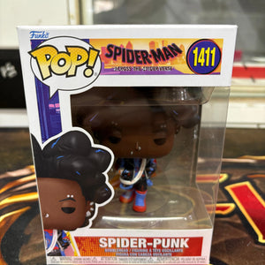 Funko Pop! Marvel: Spider-Man: Across The Spider-Verse - Spider-Punk#1411 FRENLY BRICKS - Open 7 Days