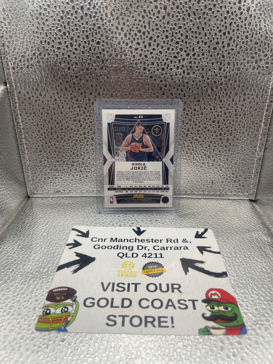 2023-24 Panini Obsidian Basketball Nikola Jokic no.49 21/30 FRENLY BRICKS - Open 7 Days