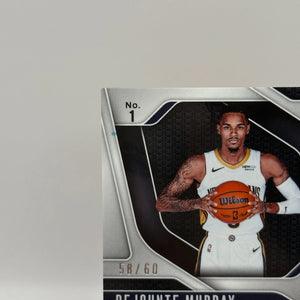 2024-25 Panini Prizm Basketball #1 Dejounte Murray 58/60 Orange Wave Parallel FRENLY BRICKS - Open 7 Days