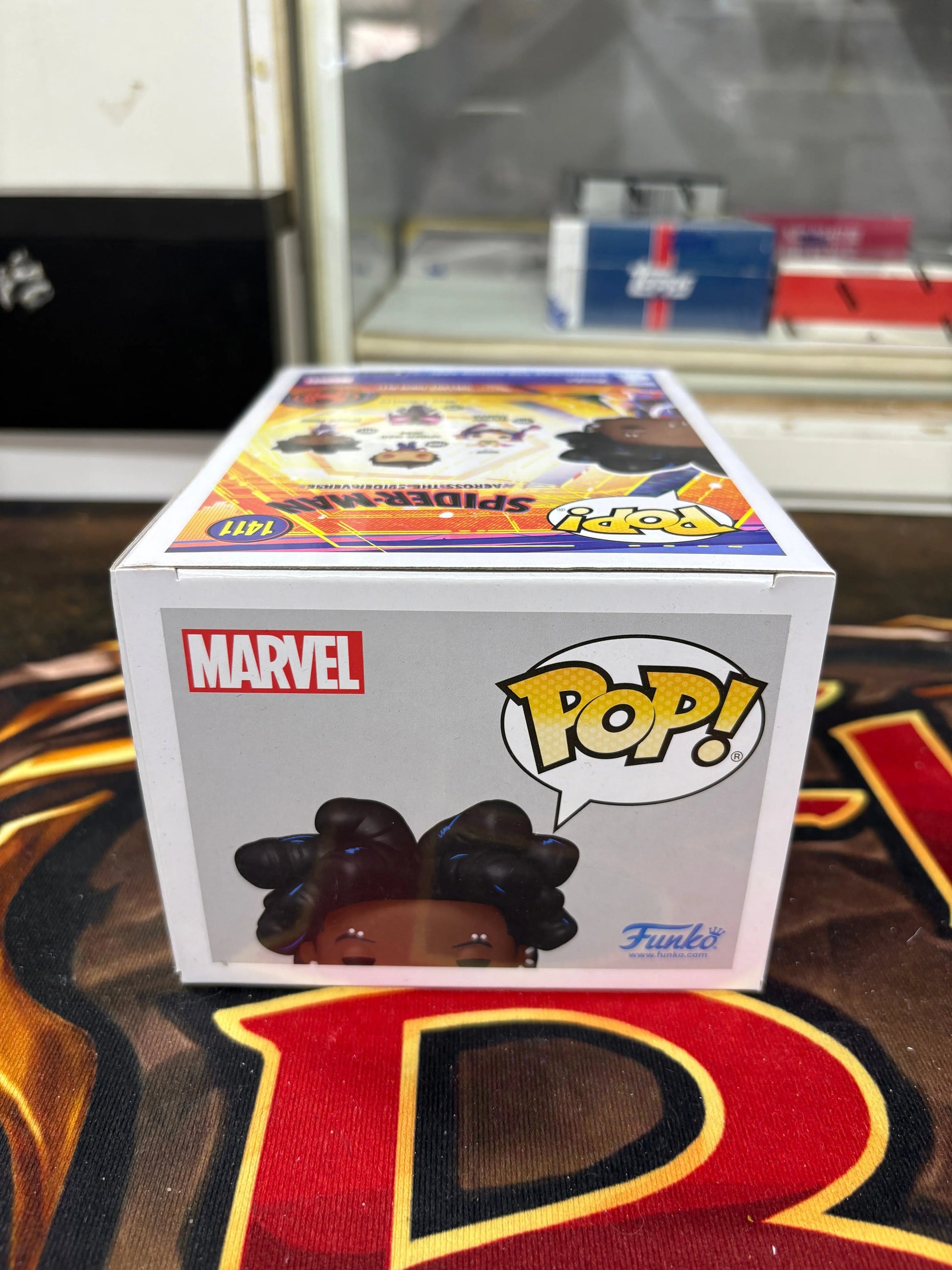 Funko Pop! Marvel: Spider-Man: Across The Spider-Verse - Spider-Punk#1411 FRENLY BRICKS - Open 7 Days