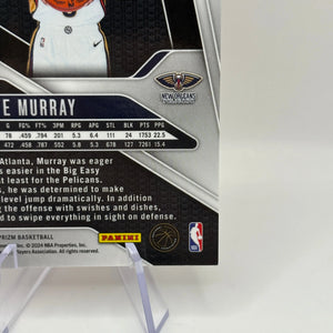 2024-25 Panini Prizm Basketball #1 Dejounte Murray 58/60 Orange Wave Parallel FRENLY BRICKS - Open 7 Days