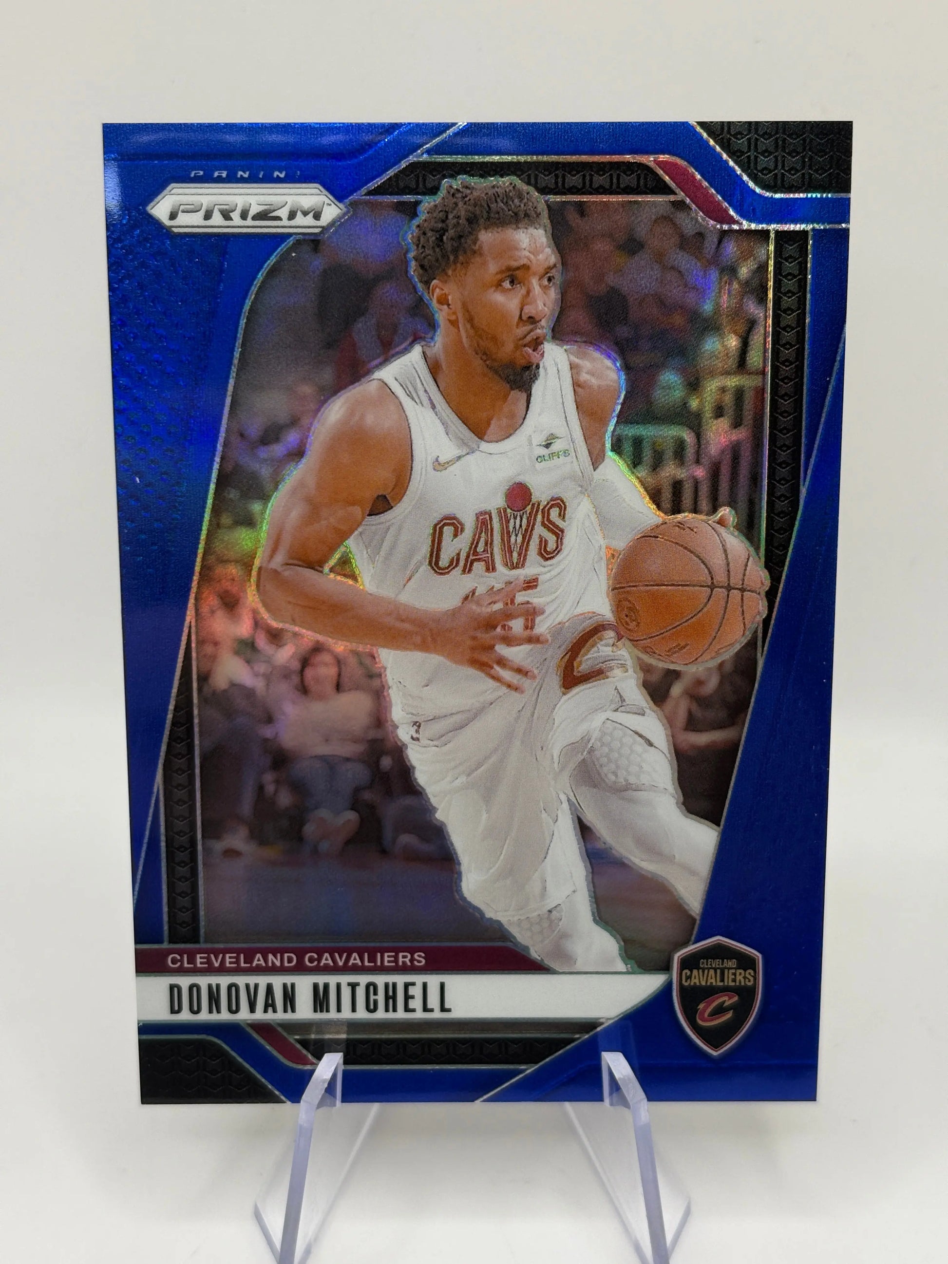 2024-25 Panini Prizm Basketball - Donovan Mitchell #155 113/199 Blue FRENLY BRICKS - Open 7 Days