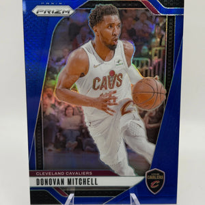 2024-25 Panini Prizm Basketball - Donovan Mitchell #155 113/199 Blue FRENLY BRICKS - Open 7 Days