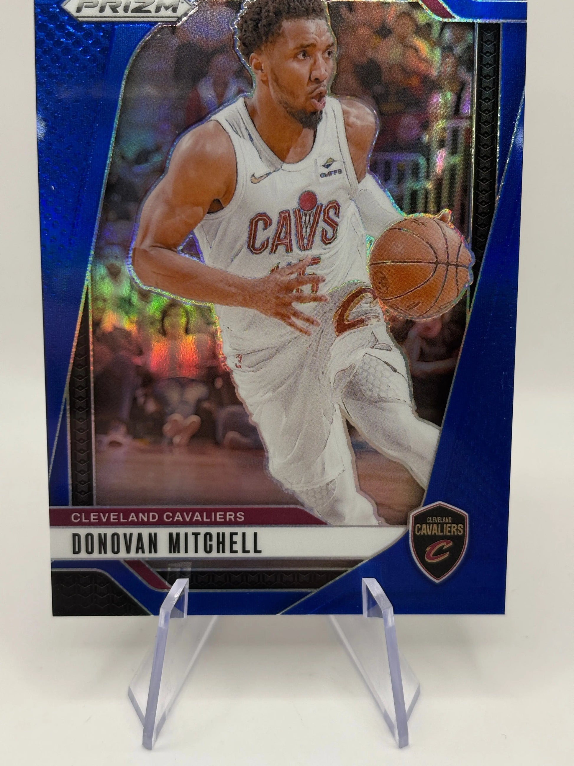 2024-25 Panini Prizm Basketball - Donovan Mitchell #155 113/199 Blue FRENLY BRICKS - Open 7 Days
