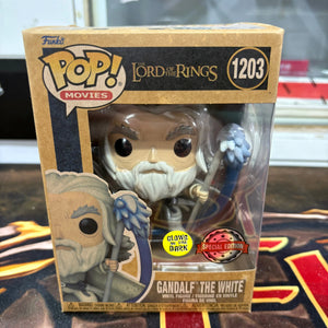 Funko Pop! Vinyl: The Lord of the Rings - Gandalf the White (Glows in the Dark) FRENLY BRICKS - Open 7 Days