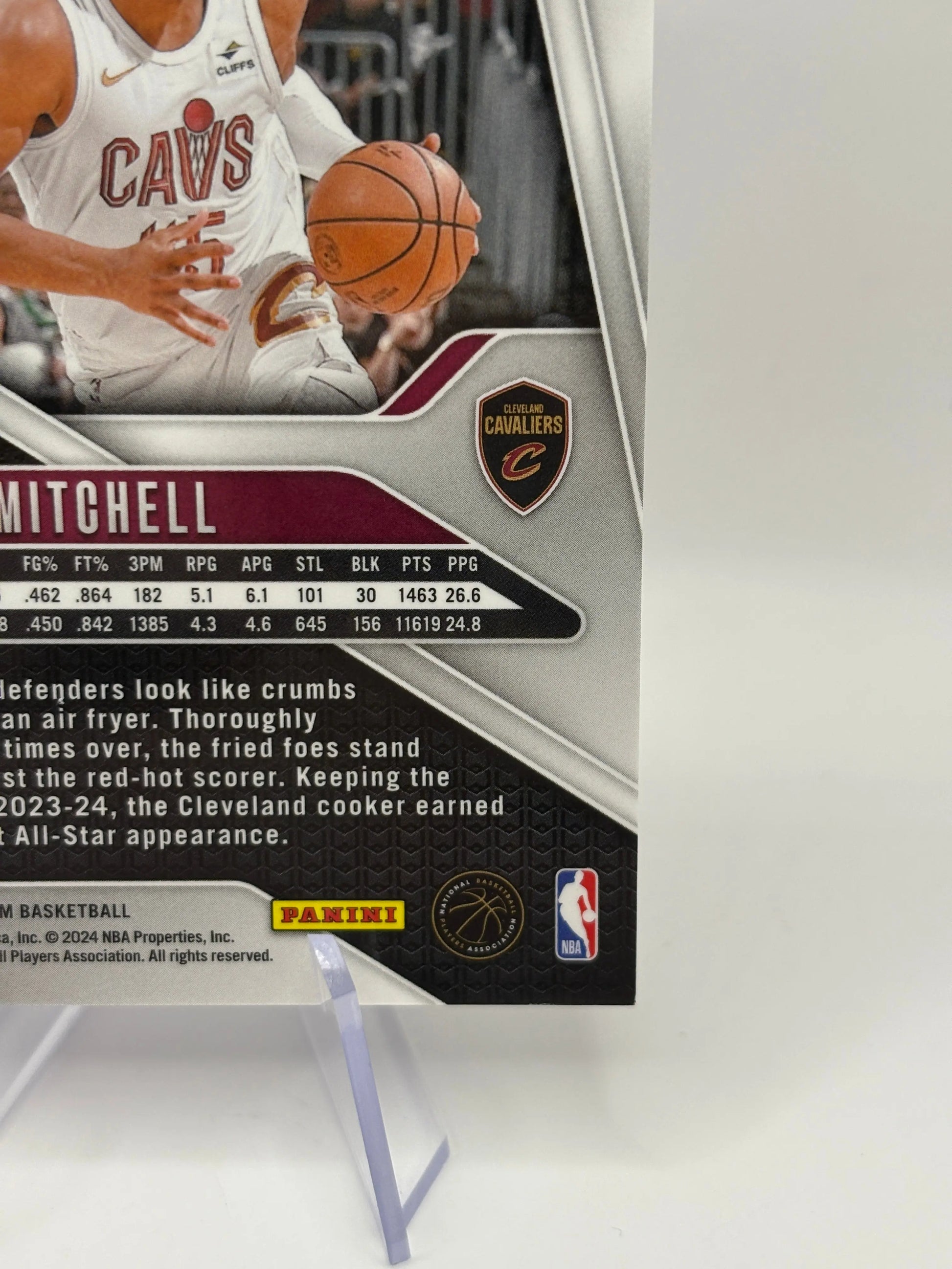 2024-25 Panini Prizm Basketball - Donovan Mitchell #155 113/199 Blue FRENLY BRICKS - Open 7 Days