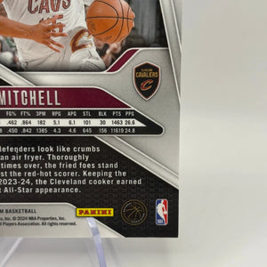 2024-25 Panini Prizm Basketball - Donovan Mitchell #155 113/199 Blue FRENLY BRICKS - Open 7 Days