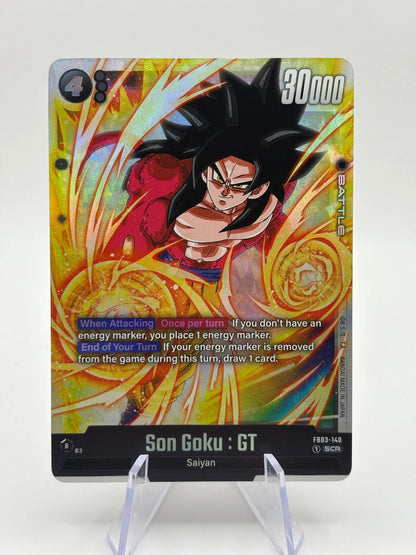 Dragon Ball Super Fusion World - Son Goku : GT FB03-140 SCR LP FRENLY BRICKS - Open 7 Days