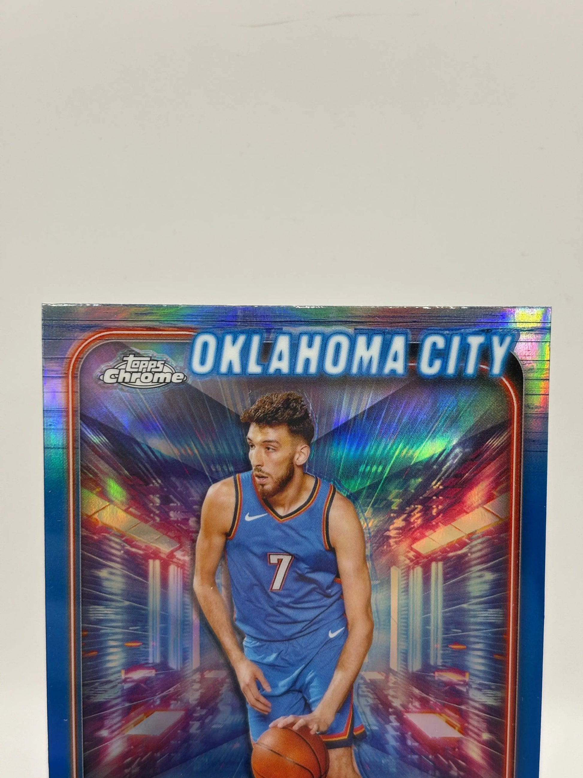2024-25 Topps Chrome Blue Refractor #99 Chet Holmgren /150 OKC Thunder FRENLY BRICKS - Open 7 Days