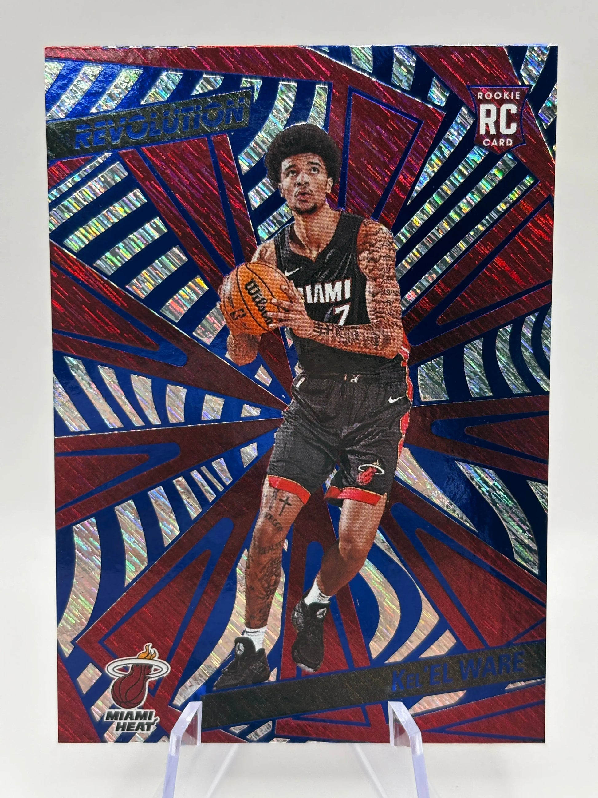 2024-25 Panini Revolution Kel'el Ware RC Blue Storm Rookie #102 FRENLY BRICKS - Open 7 Days