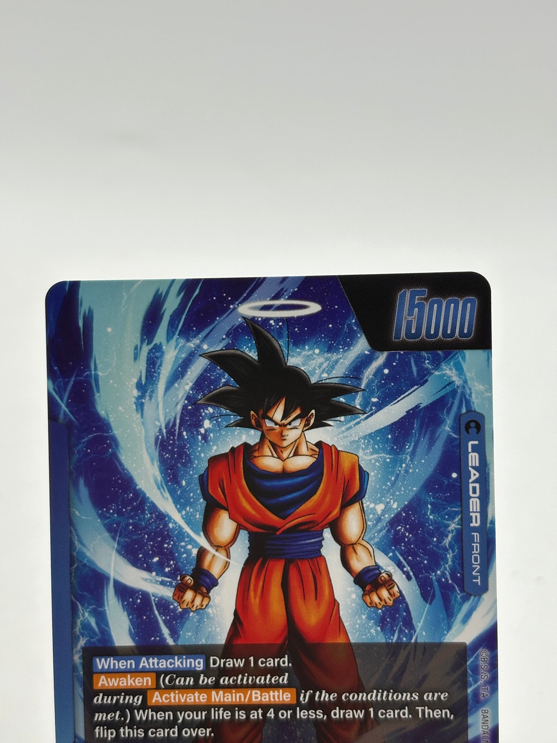 Dragon Ball Super Fusion World - Son Goku FB03-027 Leader Alt Art NM FRENLY BRICKS - Open 7 Days