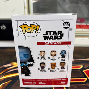 Funko POP! Star Wars Darth Vader Glows in Dark 288 FRENLY BRICKS - Open 7 Days