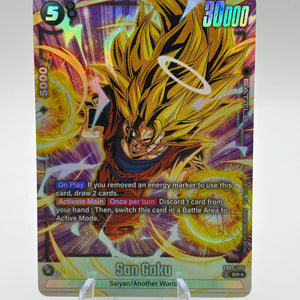Dragon Ball Super Fusion World - Son Goku FB05-100 SR* Alt Art (1) FRENLY BRICKS - Open 7 Days