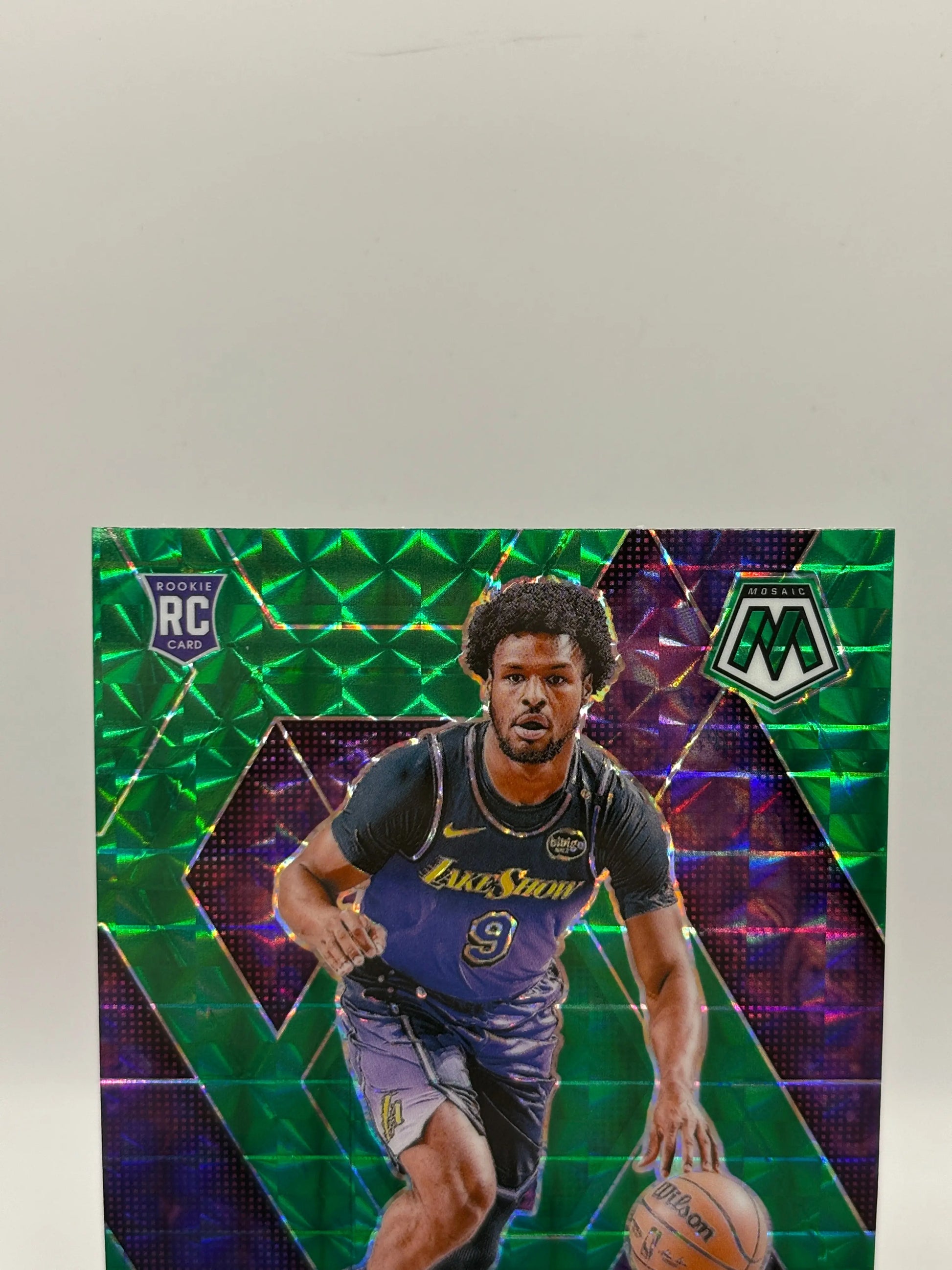 2024-25 Panini Mosaic Basketball - Bronny James Jr. #214 Rookie Green Prism FRENLY BRICKS - Open 7 Days