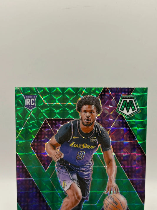 2024-25 Panini Mosaic Basketball - Bronny James Jr. #214 Rookie Green Prism FRENLY BRICKS - Open 7 Days