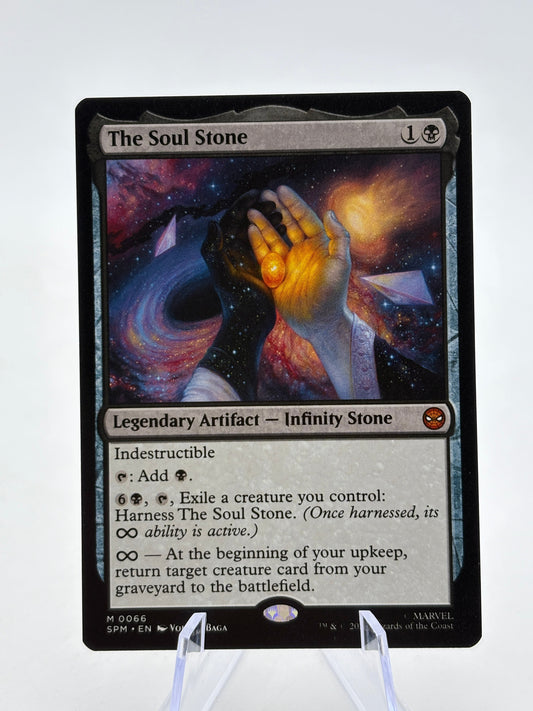 Magic The Gathering Spiderman - The Soul Stone Mythic 0066 SPM NM FRENLY BRICKS - Open 7 Days