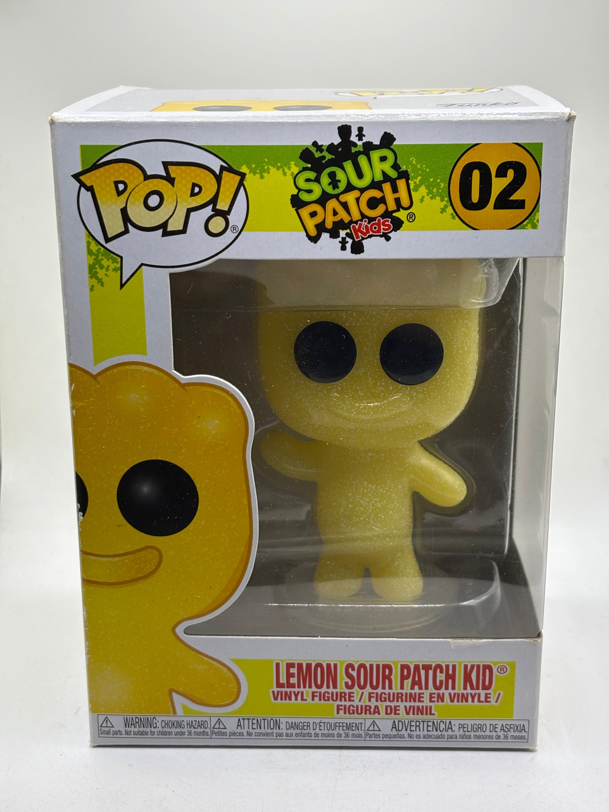 Funko POP! Sour Patch Kids #02 Lemon Sour Patch Kid Vinyl Figure FRENLY BRICKS - Open 7 Days