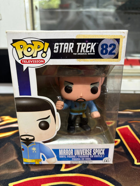 Funko Pop! Vinyl: Star Trek - Spock (Mirror Universe) 82 FRENLY BRICKS - Open 7 Days