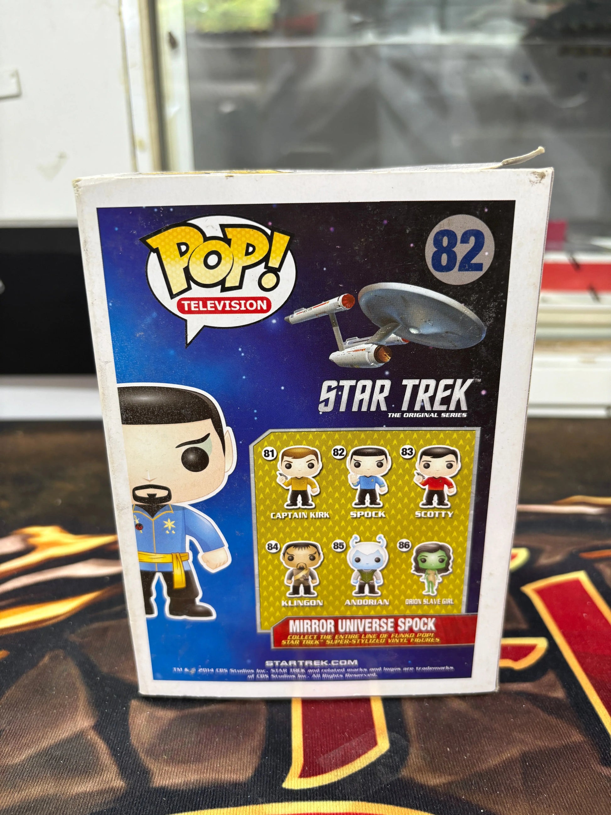 Funko Pop! Vinyl: Star Trek - Spock (Mirror Universe) 82 FRENLY BRICKS - Open 7 Days