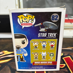 Funko Pop! Vinyl: Star Trek - Spock (Mirror Universe) 82 FRENLY BRICKS - Open 7 Days