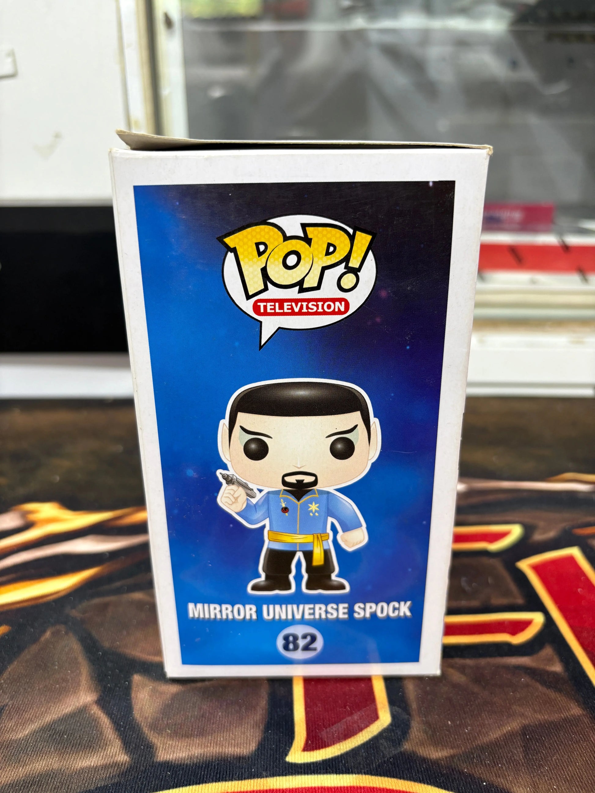 Funko Pop! Vinyl: Star Trek - Spock (Mirror Universe) 82 FRENLY BRICKS - Open 7 Days