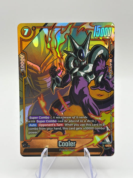 Dragon Ball Super Fusion World - Cooler FB07-078 UC* Alt Art NM FRENLY BRICKS - Open 7 Days