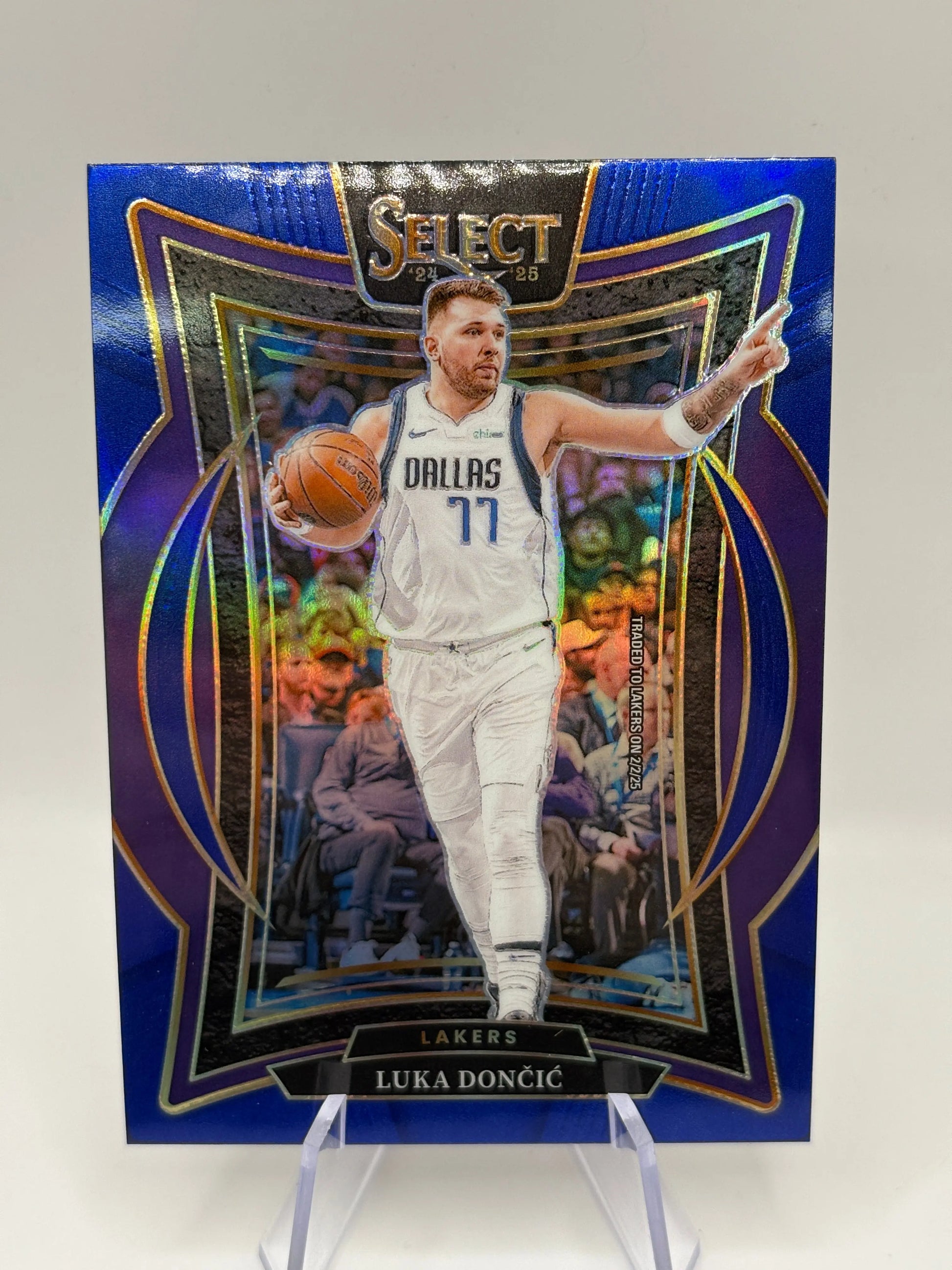 2024-25 Panini Select Basketball #56 Luka Doncic Blue Concourse Card FRENLY BRICKS - Open 7 Days