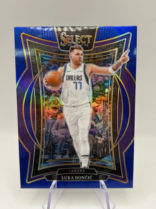 2024-25 Panini Select Basketball #56 Luka Doncic Blue Concourse Card FRENLY BRICKS - Open 7 Days