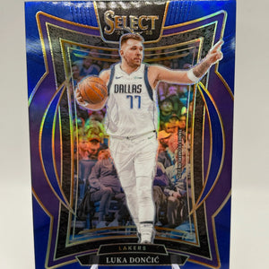 2024-25 Panini Select Basketball #56 Luka Doncic Blue Concourse Card FRENLY BRICKS - Open 7 Days